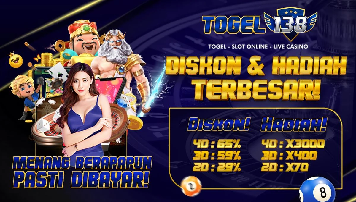 TOTO TOGEL 138 🏆️ Situs Toto No 1 & Situs Togel 4D Online Terpercaya